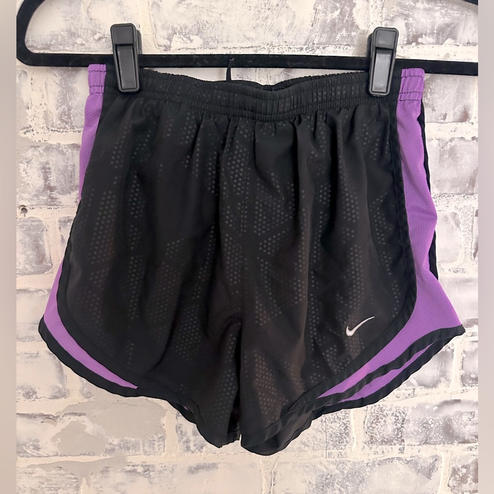 Nike Tempo Running Shorts purple black